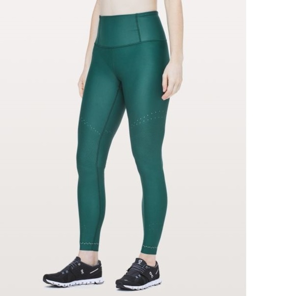 lululemon green tights